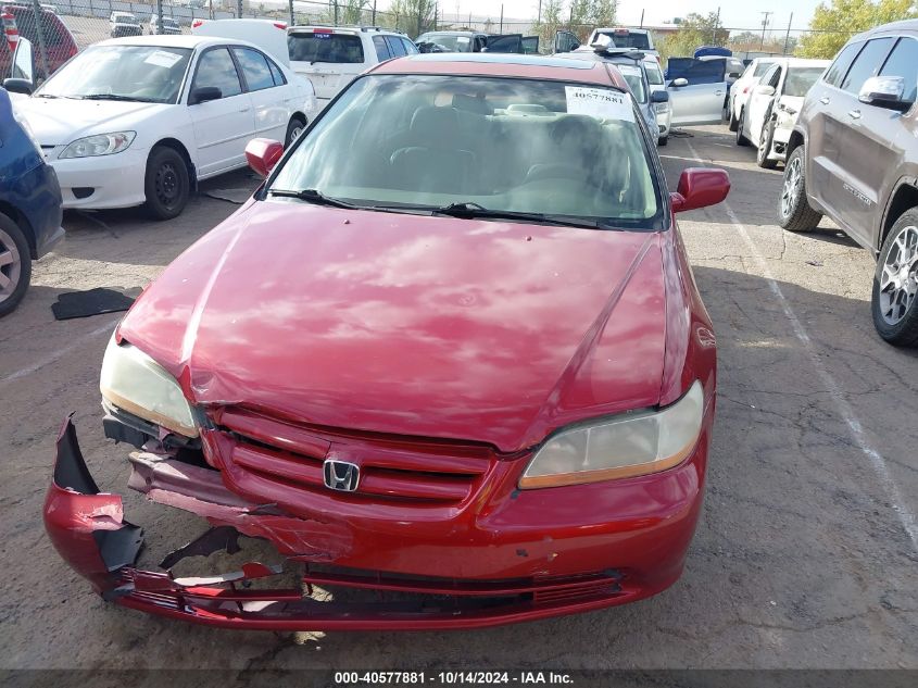 2001 Honda Accord Ex VIN: 1HGCG566X1A113162 Lot: 40577881