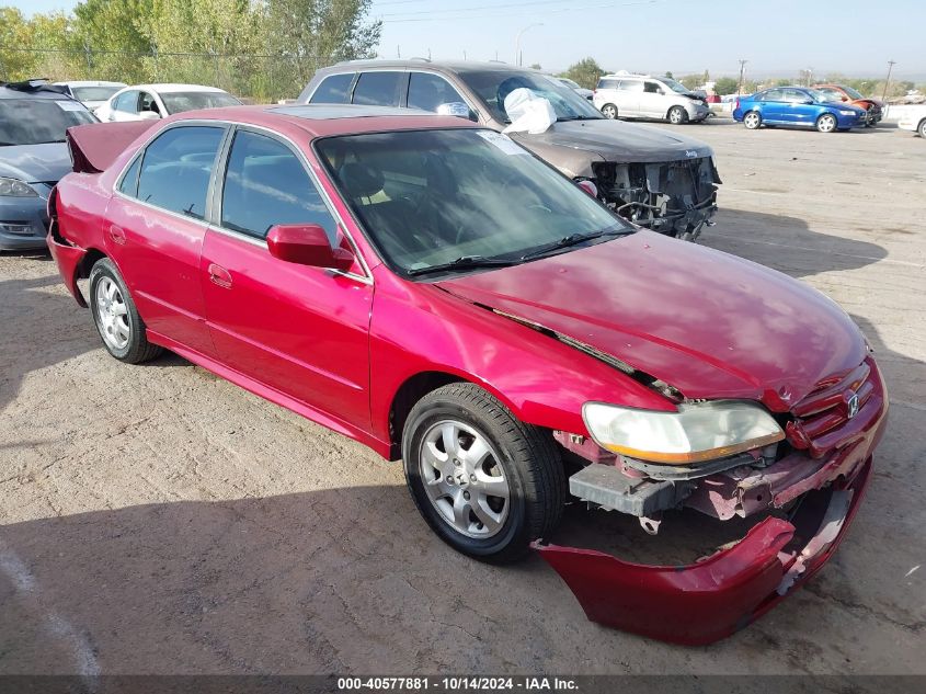 2001 Honda Accord Ex VIN: 1HGCG566X1A113162 Lot: 40577881