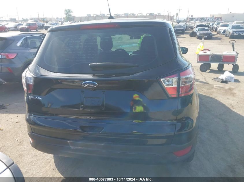 2018 Ford Escape S VIN: 1FMCU0F73JUA31237 Lot: 40577883