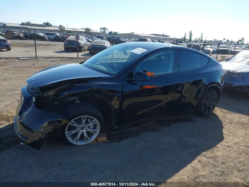 2023 TESLA MODEL Y AWD/LONG RANGE DUAL MOTOR ALL-WHEEL DRIVE - 7SAYGDEE4PA082336