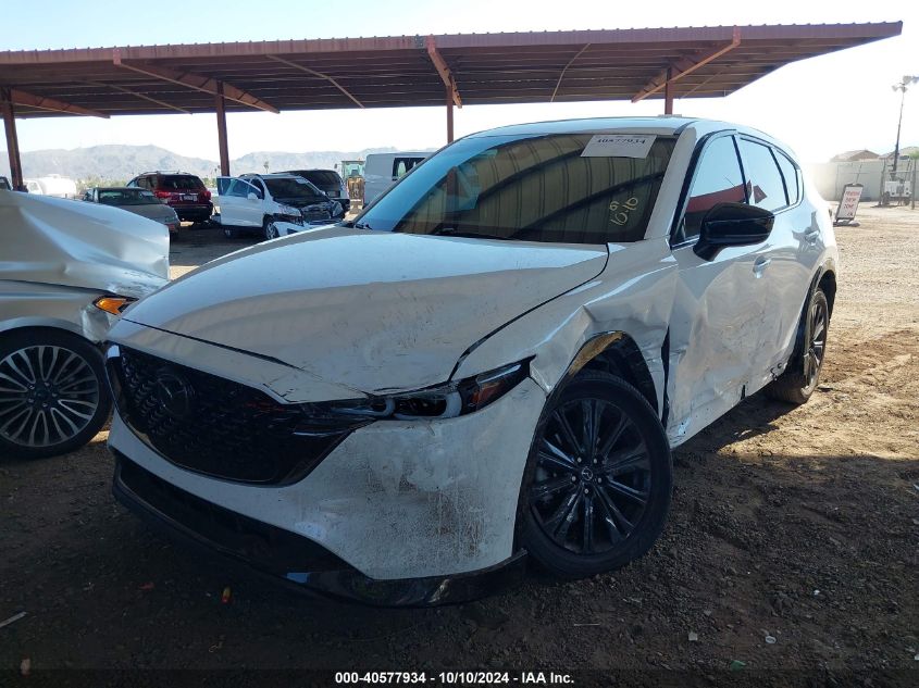 2022 Mazda Cx-5 2.5 Turbo VIN: JM3KFBAYXN0645468 Lot: 40577934