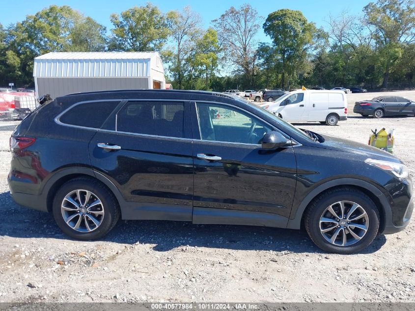 2017 Hyundai Santa Fe Se VIN: KM8SMDHF9HU178390 Lot: 40577984