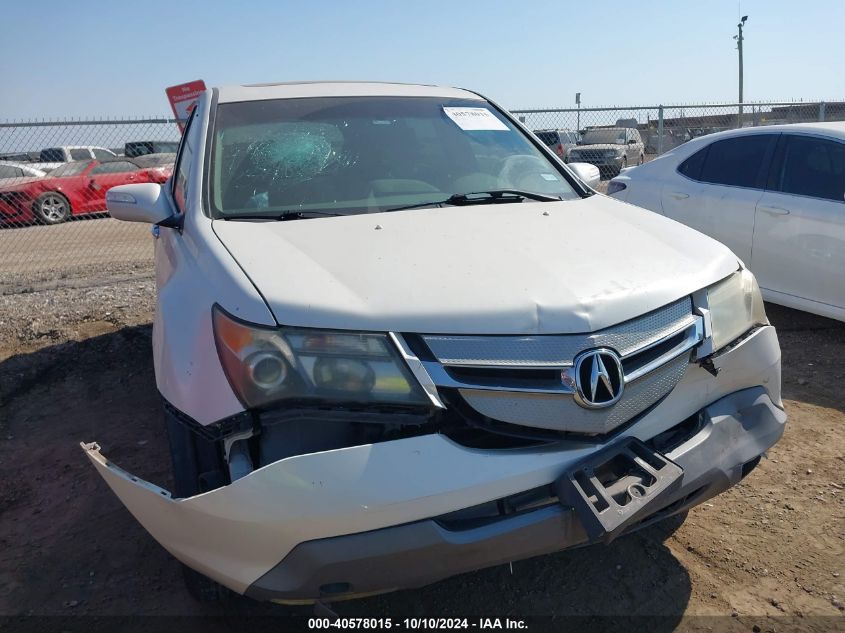 2008 Acura Mdx Sport Package VIN: 2HNYD28508H534717 Lot: 40578015