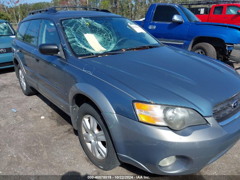 2005 Subaru Outback 2.5I VIN: 4S4BP61C656300237 Lot: 40578019