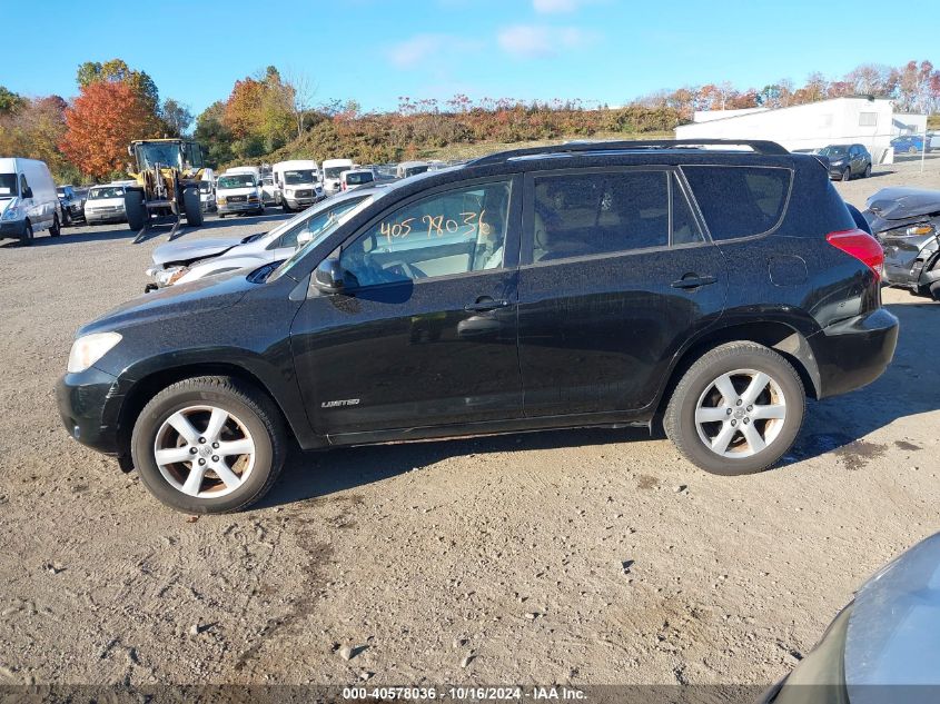 2008 Toyota Rav4 Limited VIN: JTMBD31V986072543 Lot: 40578036