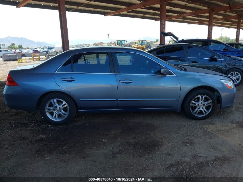 1HGCM563X7A123536 2007 Honda Accord 2.4 Se