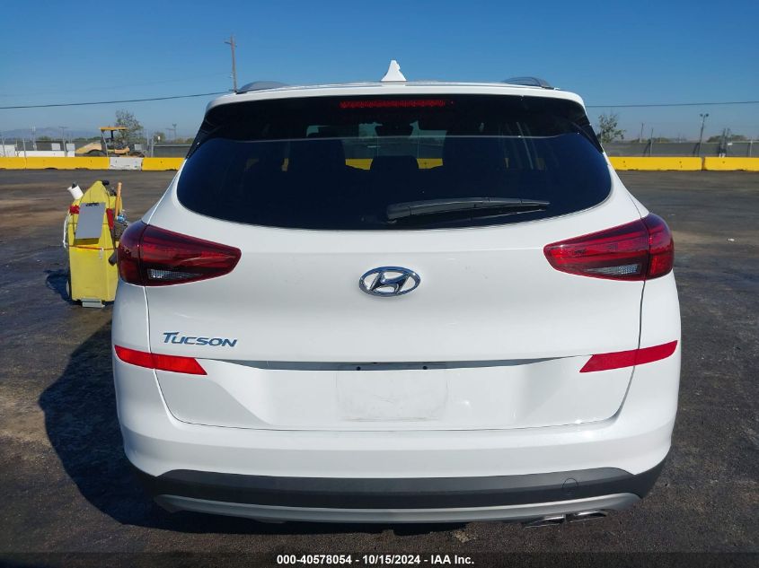 2021 Hyundai Tucson Limited VIN: KM8J33AL7MU322411 Lot: 40578054