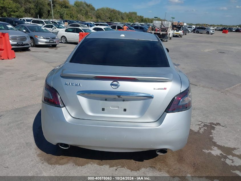 2014 Nissan Maxima 3.5 Sv VIN: 1N4AA5AP2EC483576 Lot: 40578063