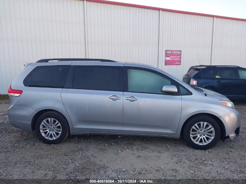 2014 Toyota Sienna Xle V6 8 Passenger VIN: 5TDYK3DC4ES483547 Lot: 40578064