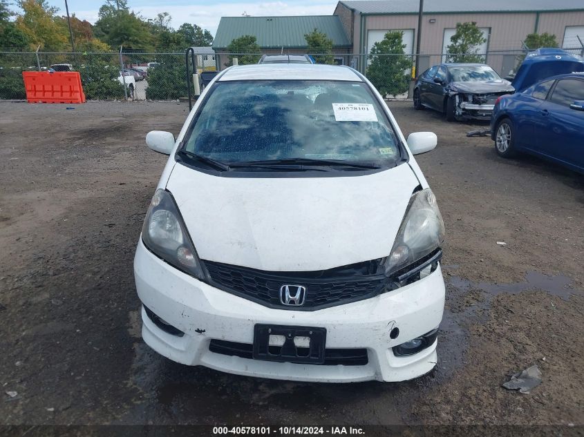 2013 Honda Fit Sport VIN: JHMGE8H57DC052209 Lot: 40578101