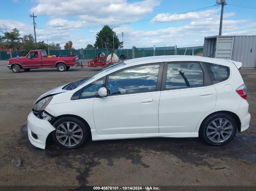 2013 Honda Fit Sport VIN: JHMGE8H57DC052209 Lot: 40578101