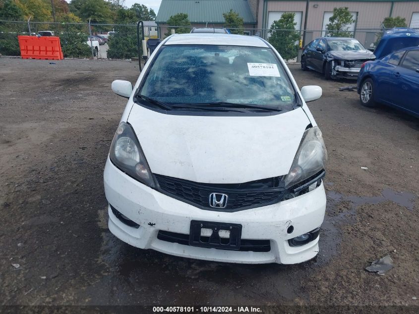 2013 Honda Fit Sport VIN: JHMGE8H57DC052209 Lot: 40578101