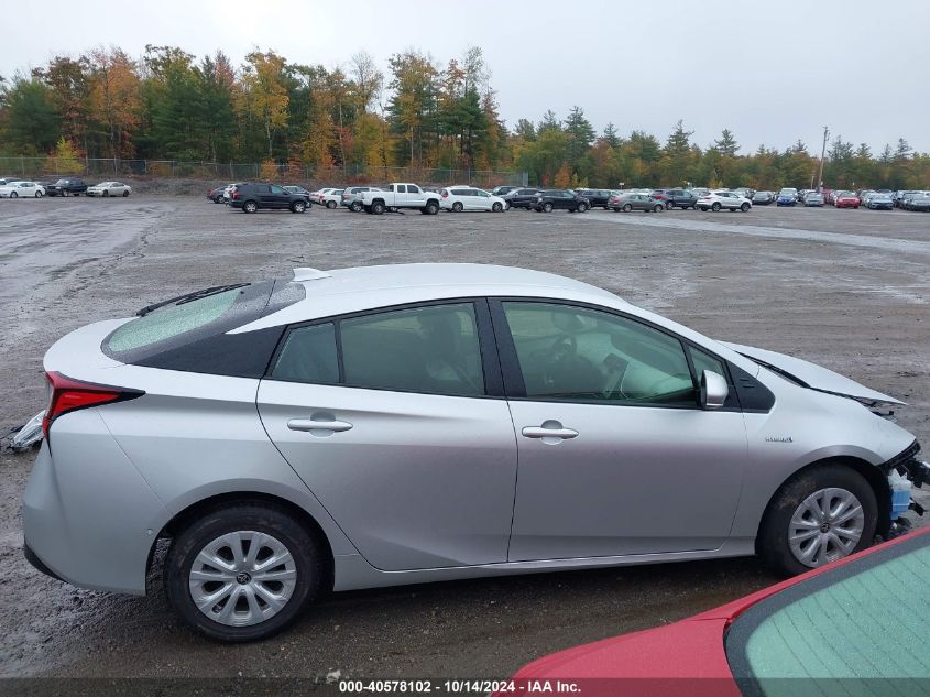 2022 Toyota Prius Le VIN: JTDKAMFU6N3180730 Lot: 40578102