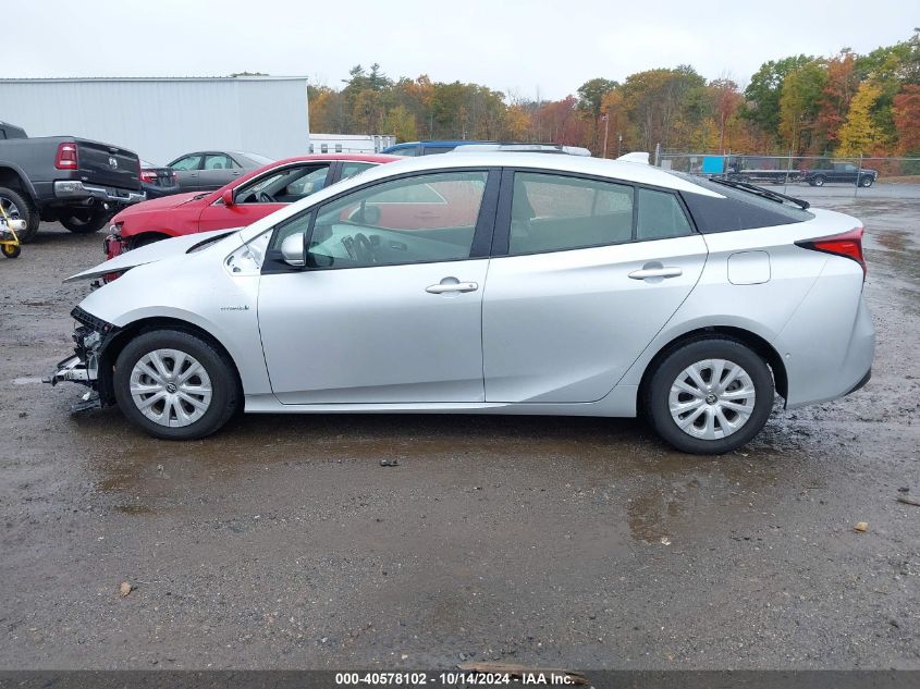 2022 Toyota Prius Le VIN: JTDKAMFU6N3180730 Lot: 40578102