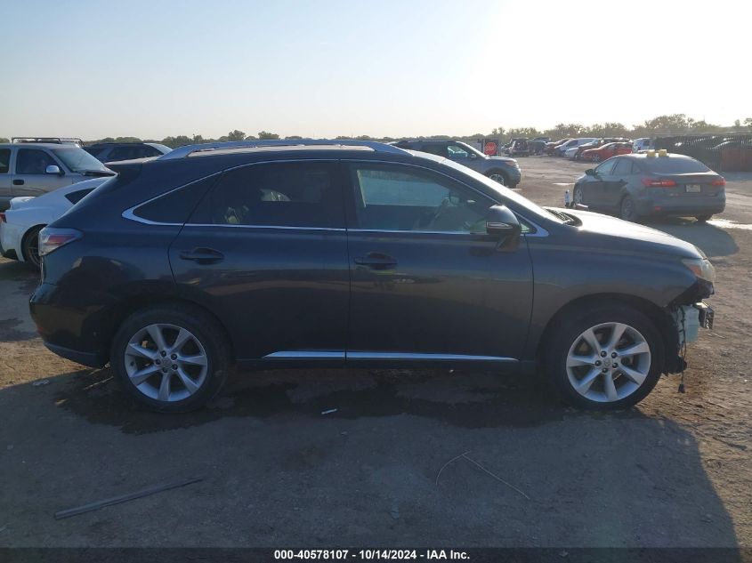 2010 Lexus Rx 350 VIN: 2T2ZK1BA2AC037843 Lot: 40578107