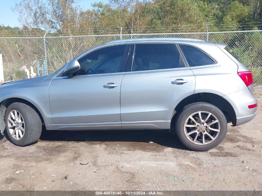 2010 Audi Q5 3.2 Premium VIN: WA1CKAFPXAA092872 Lot: 40578140