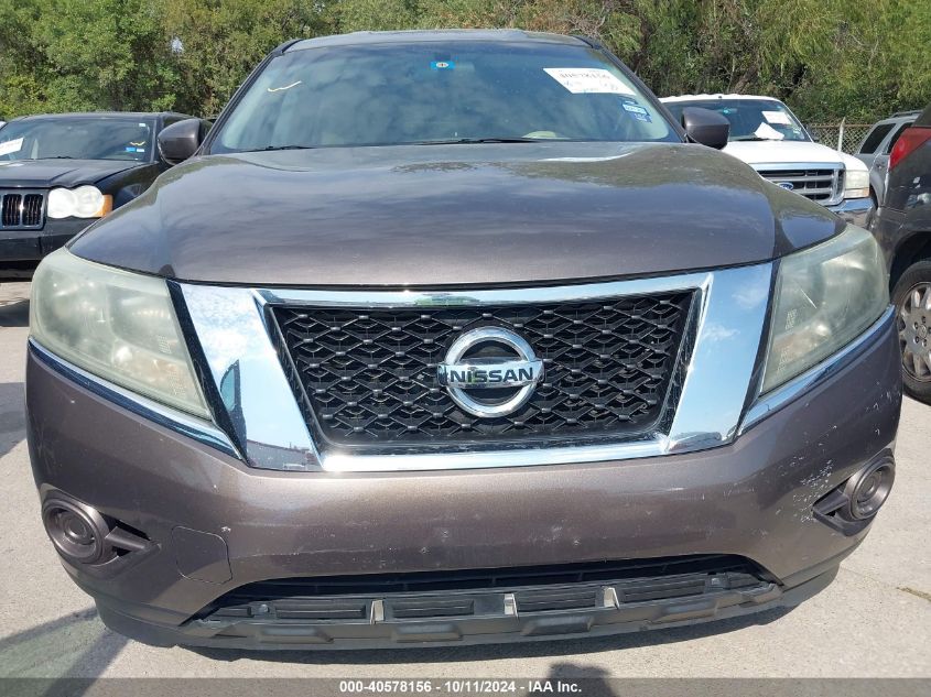 2015 Nissan Pathfinder S VIN: 5N1AR2MN1FC625621 Lot: 40578156