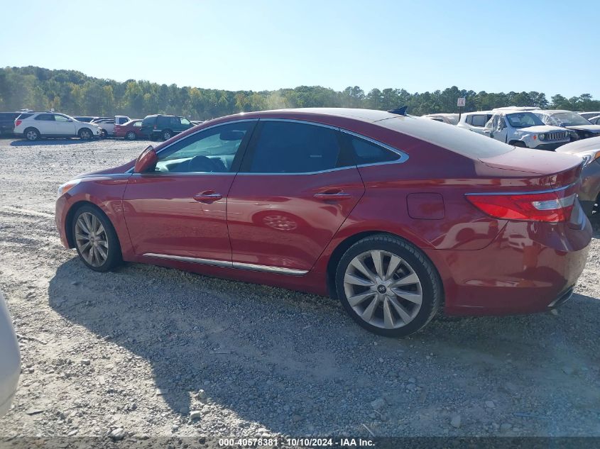 2014 Hyundai Azera Limited VIN: KMHFH4JG6EA388855 Lot: 40578381