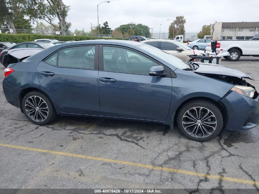 2015 Toyota Corolla S Plus VIN: 5YFBURHE8FP283490 Lot: 40578426