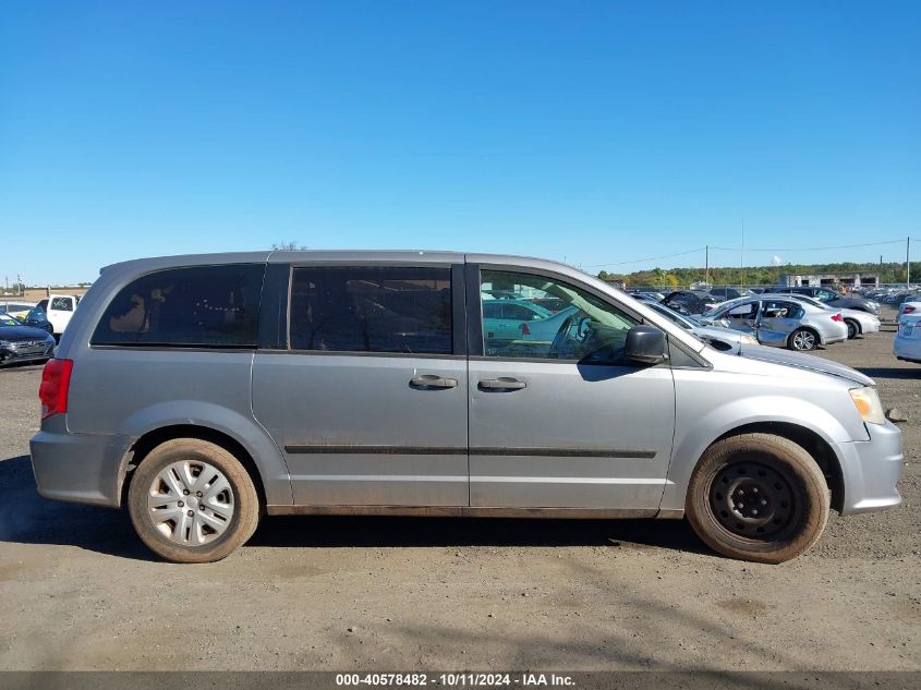 2015 Dodge Grand Caravan American Value Pkg VIN: 2C4RDGBG2FR507964 Lot: 40578482