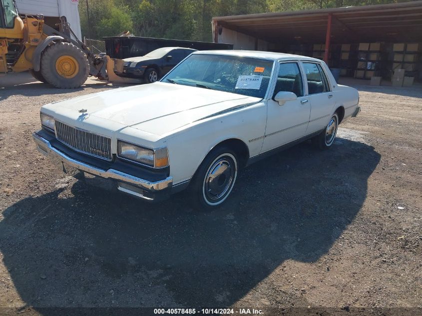 1989 Chevrolet Caprice Classic VIN: 1G1BN51E0KR182968 Lot: 40578485