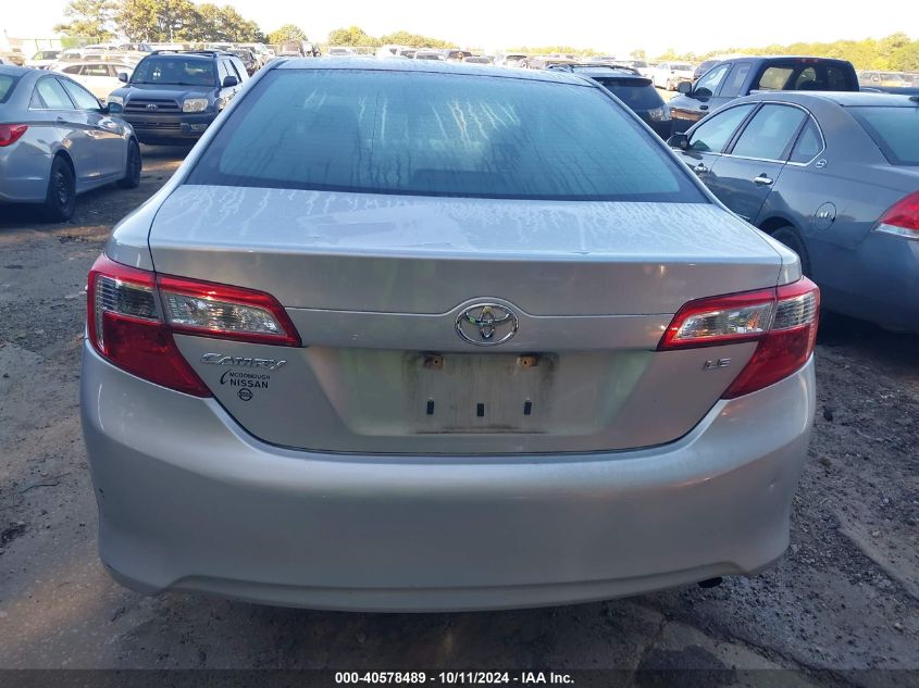 2012 Toyota Camry Le VIN: 4T1BF1FK3CU014084 Lot: 40578489