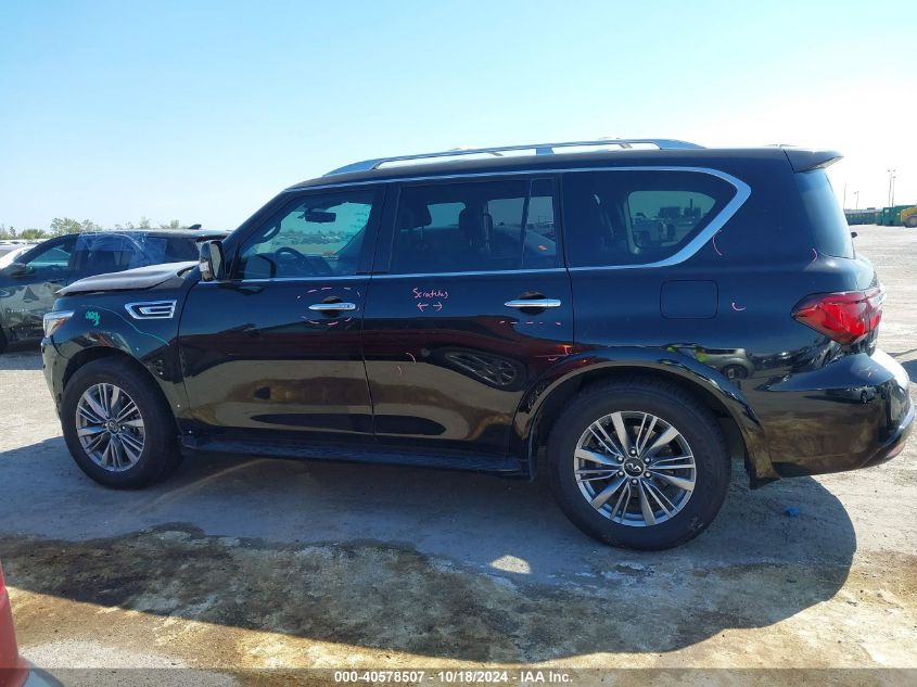 2021 Infiniti Qx80 Luxe VIN: JN8AZ2AD6M9861616 Lot: 40578507