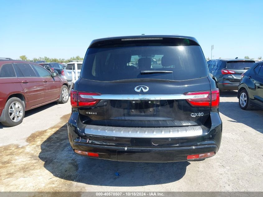 2021 Infiniti Qx80 Luxe VIN: JN8AZ2AD6M9861616 Lot: 40578507