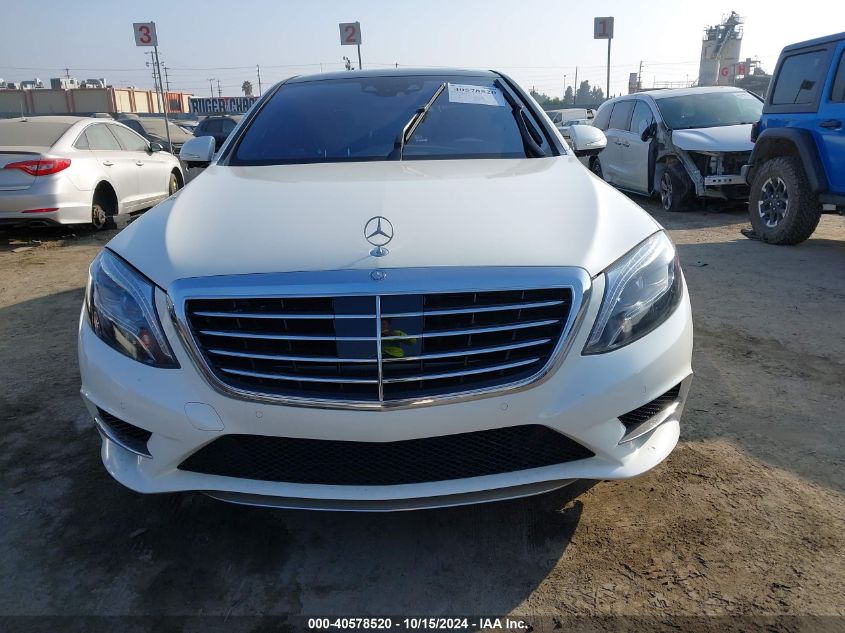 2015 Mercedes-Benz S 550 4Matic VIN: WDDUG8FB7FA200855 Lot: 40578520