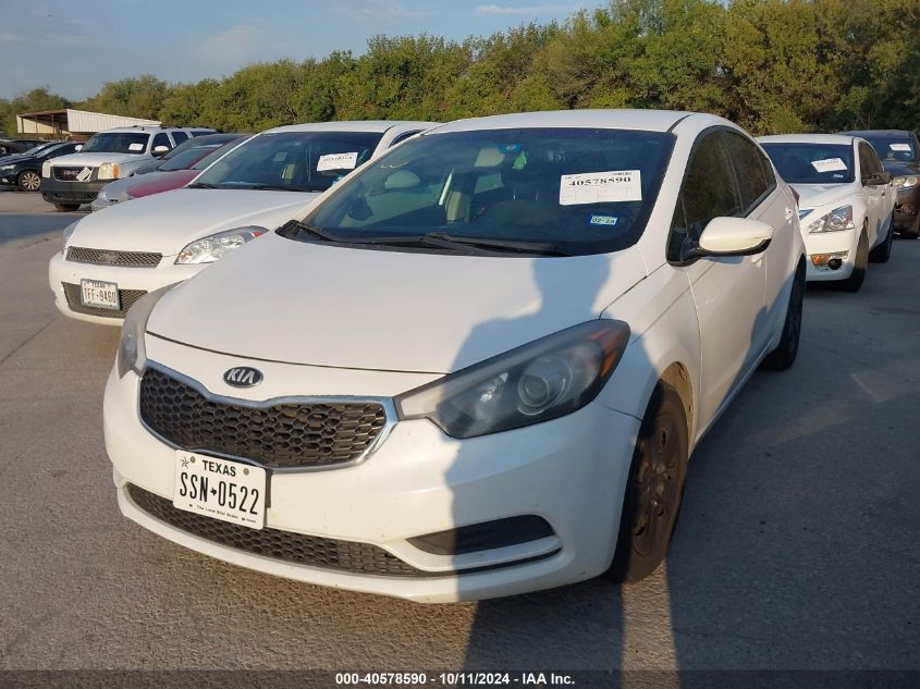 KNAFK4A6XE5058798 2014 Kia Forte Lx