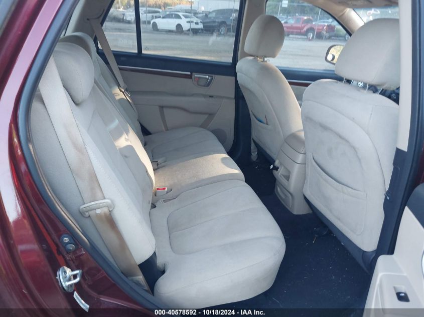 2009 HYUNDAI SANTA FE VIN: 5NMSH13EX9H244248