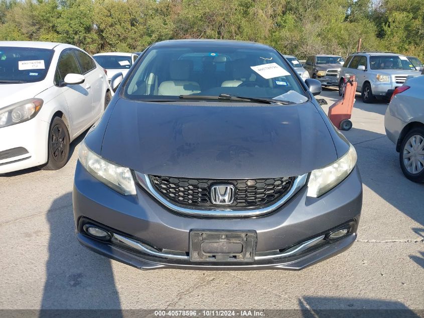 2013 Honda Civic Ex-L VIN: 2HGFB2F97DH509396 Lot: 40578596