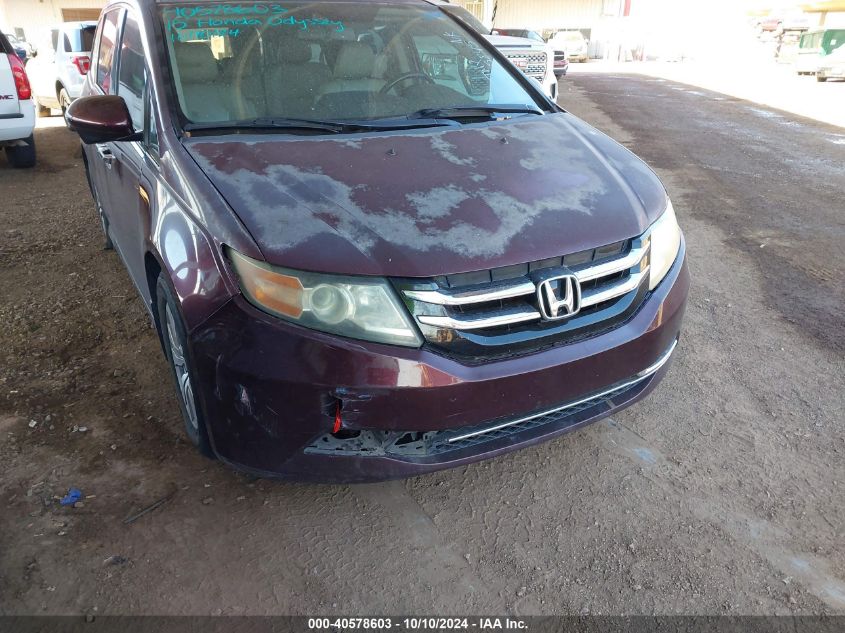 5FNRL5H62FB005845 2015 Honda Odyssey Ex-L