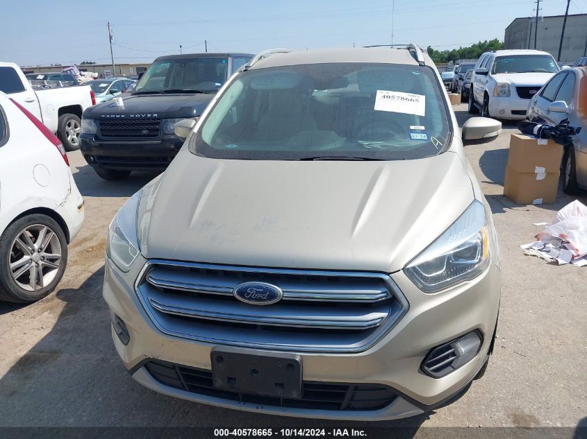 2017 Ford Escape Titanium VIN: 1FMCU0JD7HUE46911 Lot: 40578665