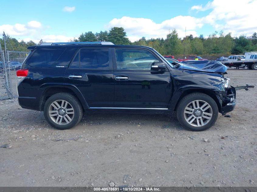 2013 Toyota 4Runner Limited VIN: JTEBU5JR1D5148203 Lot: 40578691