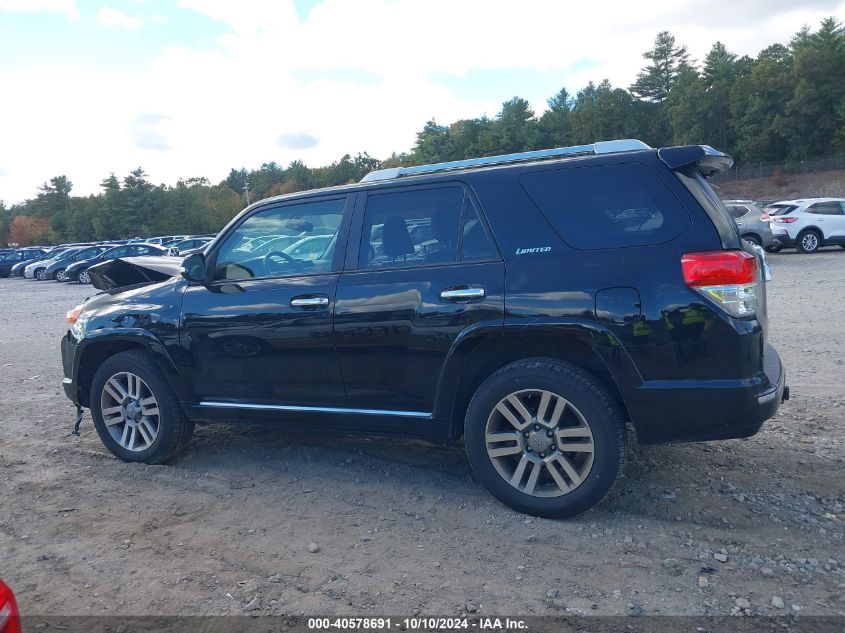 2013 Toyota 4Runner Limited VIN: JTEBU5JR1D5148203 Lot: 40578691