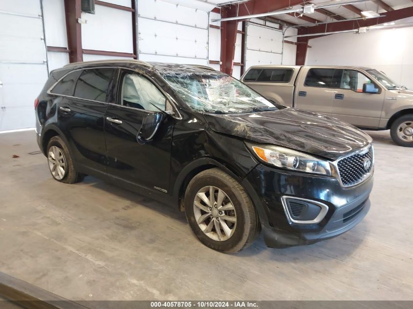 2016 KIA SORENTO 3.3L LX - 5XYPGDA50GG004100