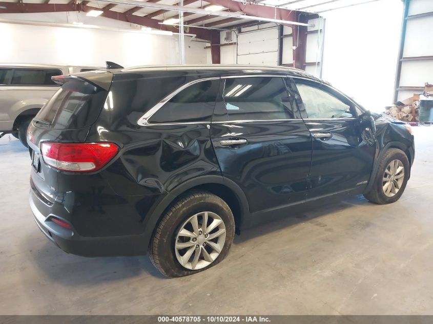 2016 KIA SORENTO 3.3L LX - 5XYPGDA50GG004100