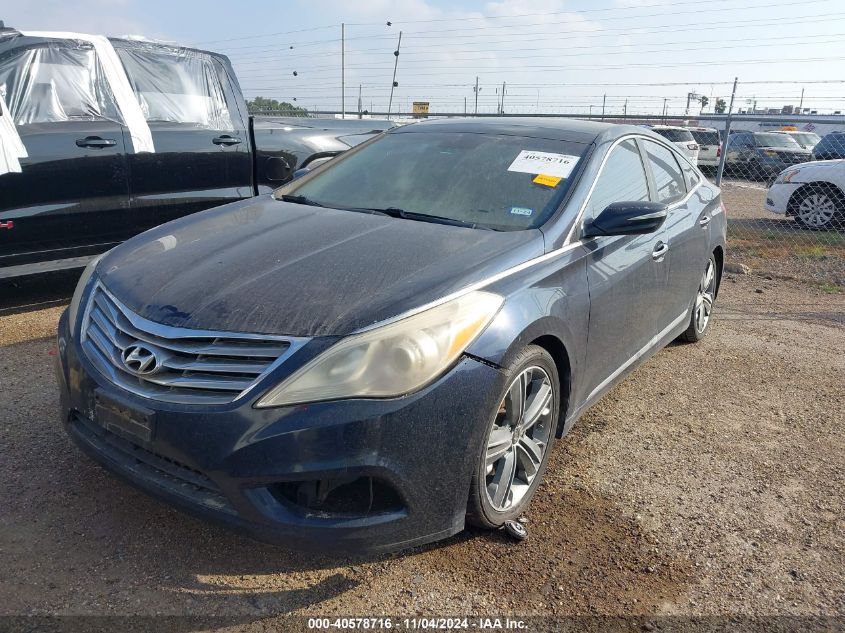 2013 Hyundai Azera VIN: KMHFH4JG1DA233130 Lot: 40578716