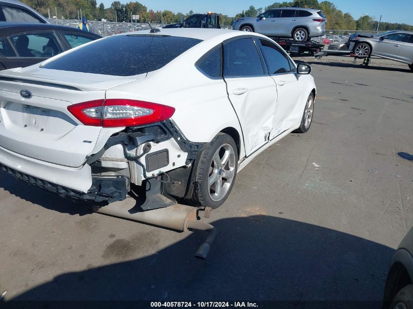 2016 Ford Fusion Se VIN: 3FA6P0H7XGR254421 Lot: 40578724