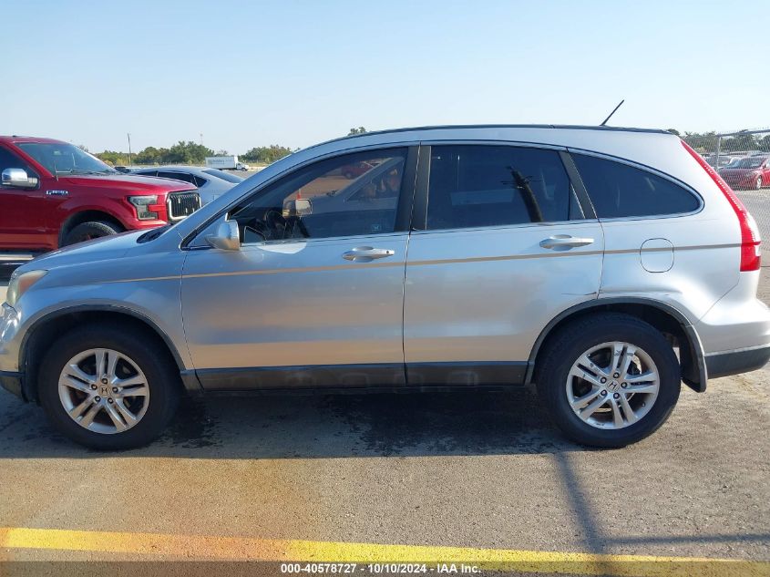 2010 Honda Cr-V Ex-L VIN: 5J6RE3H71AL013443 Lot: 40578727