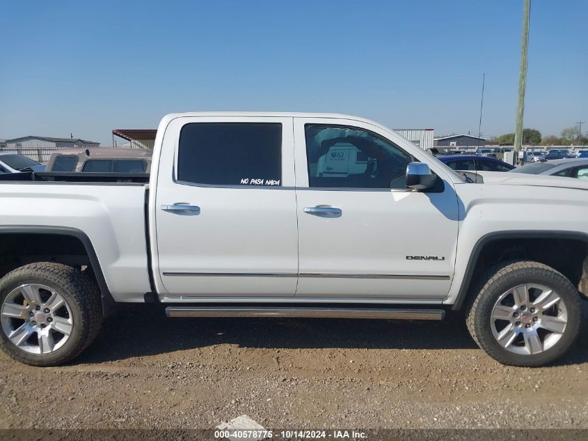 2017 GMC Sierra 1500 K1500 Denali VIN: 3GTU2PEJ6HG321103 Lot: 40578775