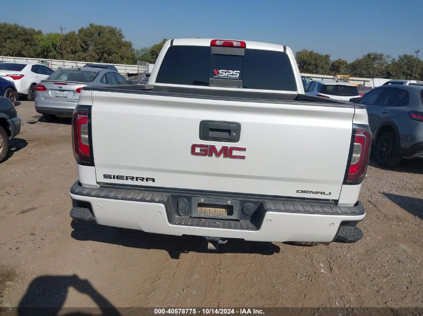 2017 GMC Sierra 1500 K1500 Denali VIN: 3GTU2PEJ6HG321103 Lot: 40578775