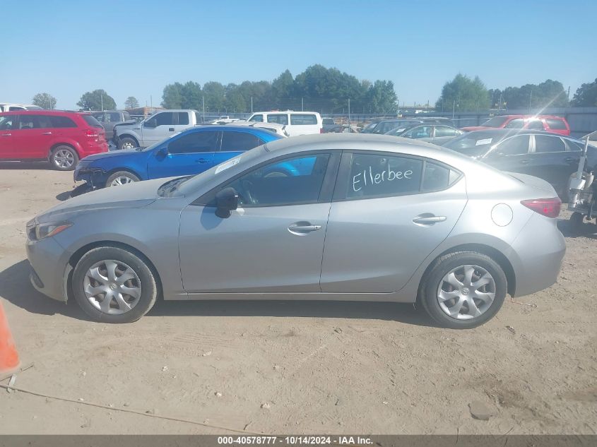 2014 Mazda Mazda3 I Sv VIN: JM1BM1T76E1151017 Lot: 40578777