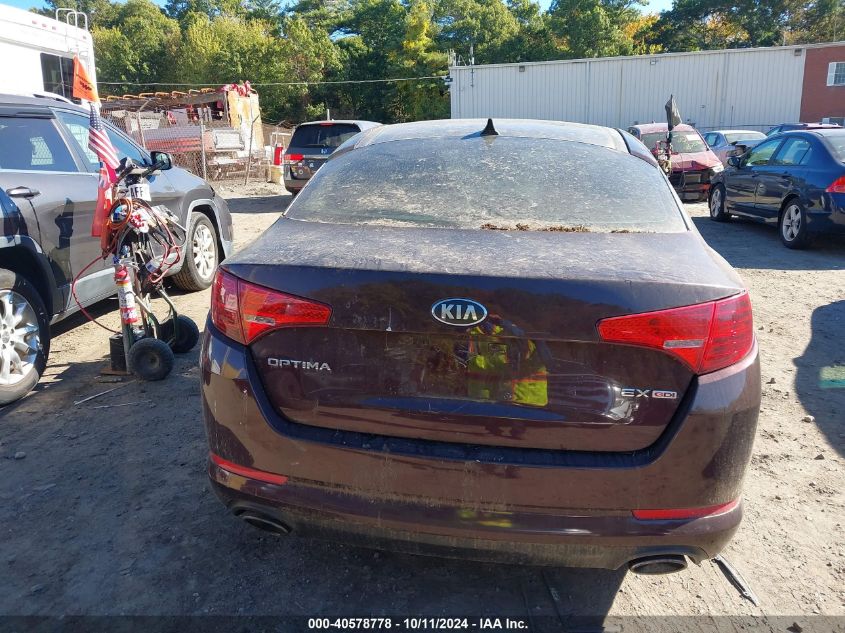 2013 Kia Optima Ex VIN: 5XXGN4A7XDG101019 Lot: 40578778