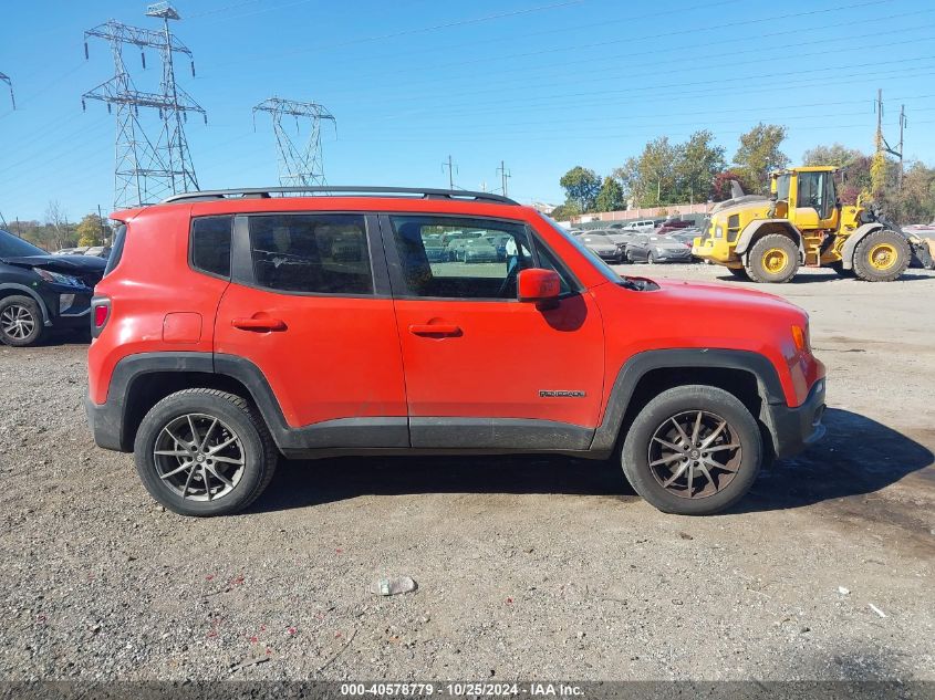 2016 Jeep Renegade Latitude VIN: ZACCJBBT7GPC60476 Lot: 40578779