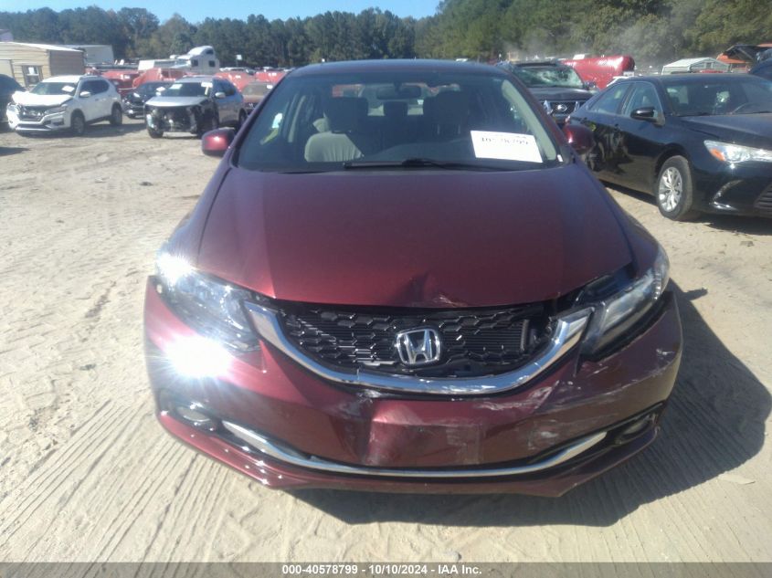 2013 Honda Civic Ex-L VIN: 19XFB2F90DE036290 Lot: 40578799