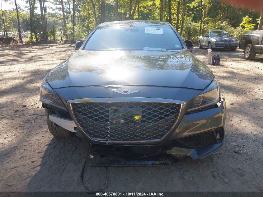 2019 Genesis G80 3.3T Sport VIN: KMHGN4JB1KU300399 Lot: 40578801