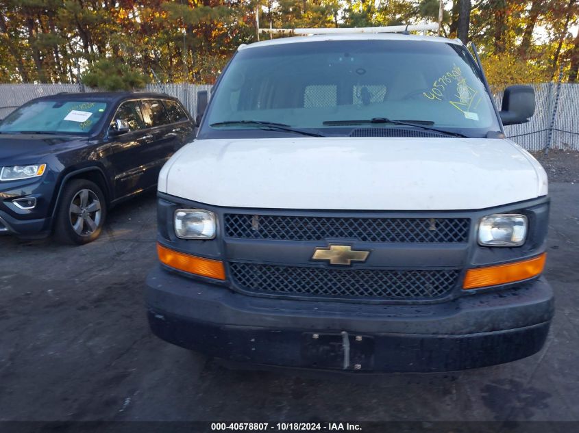 2014 Chevrolet Express 1500 Work Van VIN: 1GCSGAFX2E1186298 Lot: 40578807