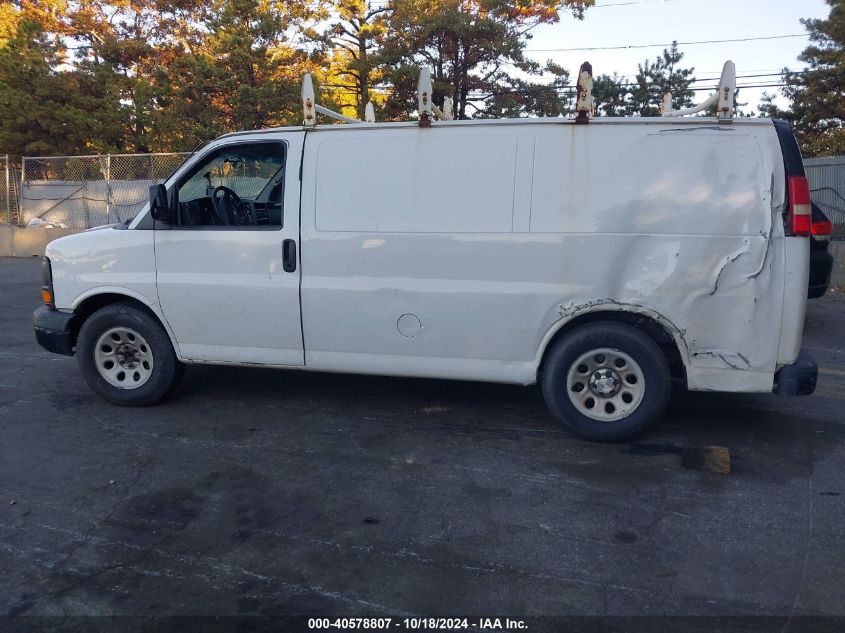 2014 Chevrolet Express 1500 Work Van VIN: 1GCSGAFX2E1186298 Lot: 40578807